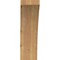 Ekena Millwork 6"W x 12"D x 20"H Thorton Rough Sawn Knee Brace, Western Red Cedar BRC06X12X20THR00RWR - alternate 3